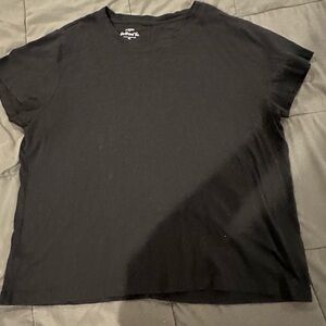 J crew short sleeve black - girlfriend tee style size XL